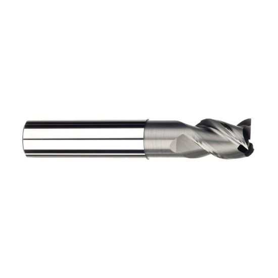 Picture of IMCO 33039 DIA 3/4 SH 0.7500 LOC 1.00 OAL 4.00 End Mill Standard Flute High Helix Carbide Uncoated Single End Square Sharp Streaker Mill
