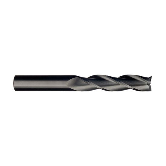 Picture of IMCO 33792 DIA 3/16 SH 0.1875 LOC 1.1250 OAL 3.00 End Mill Standard Flute Standard Helix Carbide Uncoated Single End Square Sharp General Purpose