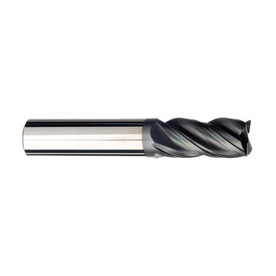 Picture of IMCO 67386 DIA 3/4 SH 0.7500 LOC 3.2500 OAL 6.00 End Mill Standard Flute Variable Helix Carbide AlCrN Single End Square Sharp Pow-R-Feed Mill