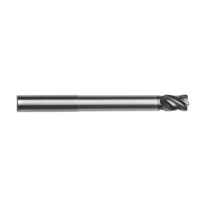 Picture of IMCO 68057 DIA 20MM SH 0.7874 LOC 0.9843 OAL 5.9055 End Mill Standard Flute Variable Helix Carbide AlCrN Single End Corner Radius 0.0591 1.50MM Pow-R-Feed Mill