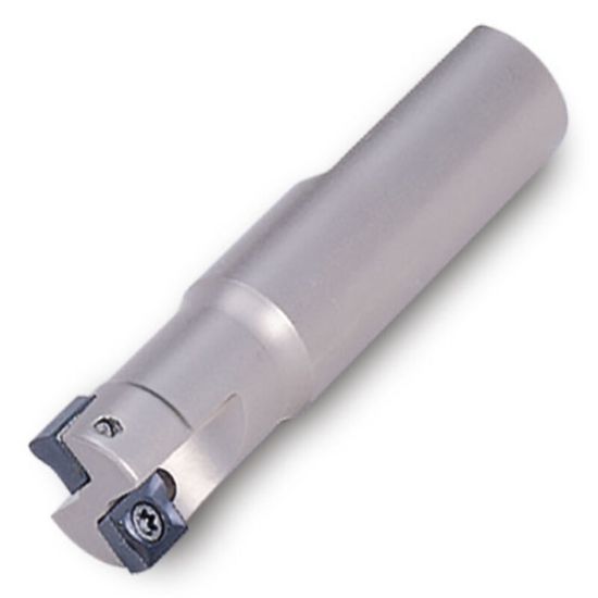 Picture of INGERSOLL 12J1M-0501079R01 Milling Cutter 90.0° 0.500 Cylindrical 0.6250 1 Flute 0.3 Max DOC 3.000 OAL