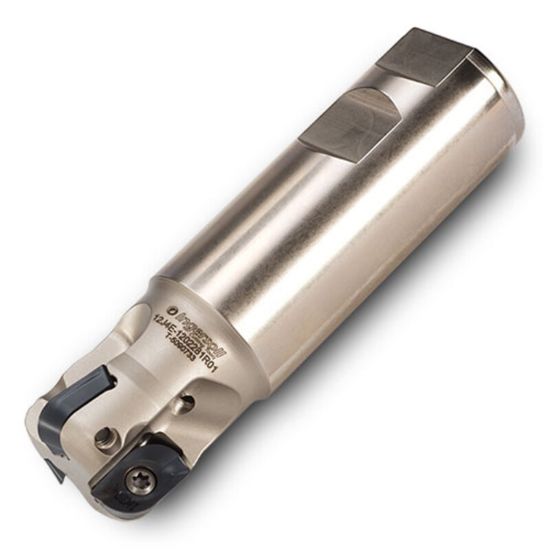 Picture of INGERSOLL 12J4E-1001780R01 Milling Cutter 90.0° 1.000 Cylindrical 1.0000 2 Flute Coolant 0.66 Max DOC 4.000 OAL