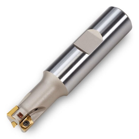 Picture of INGERSOLL 12J1D-1001780R02 Milling Cutter 90.0° 1.000 Cylindrical 1.0000 5 Flute 0.22 Max DOC 4.000 OAL