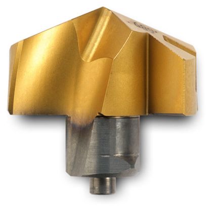Picture of INGERSOLL TPA2330R01 IN2505 0.9173 (23.30 mm) Gold Twist Replaceable Tips|Steel Geometry & Genera