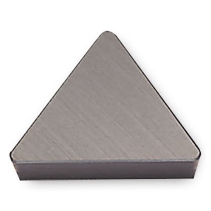 Picture of INGERSOLL TPG322 C 3 Turning Insert Triangle TiN + TiCN + TiC + Al2O3 + TiN 0.031 Corner Radius