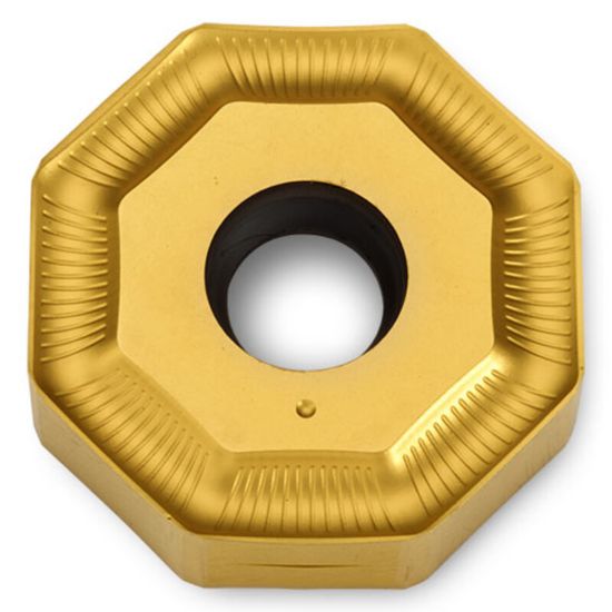 Picture of INGERSOLL ONCU090612TN-W IN2505 Milling Insert Octagonal 0.047 TiAIN + TiN OctoPlus