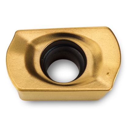 Picture of INGERSOLL UOMT0602TR IN2530 Milling Insert Tear Drop 0.040 TiAIN + TiN HiPosMicro Insert