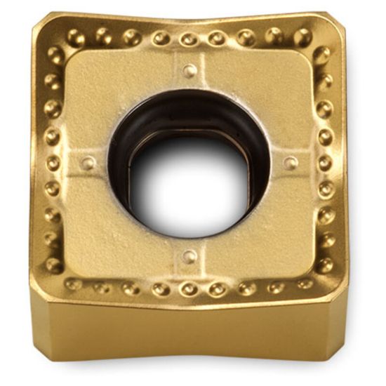 Picture of INGERSOLL SNGU1306ANTN IN2510 Milling Insert Square 0.031 TiAIN + TiN ISOPlus Insert
