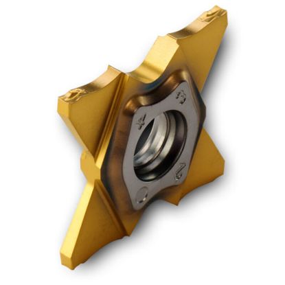 Picture of INGERSOLL TQJ27-0.80-0.00 TT9080 Cut Off,Grooving Insert 0.031 Wide TiAIN + TiN
