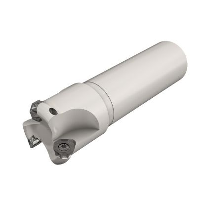Picture of ISCAR ERCM D1.25-C1.00 CP12 Milling Cutter Button Cutter 1.250 Diameter Round 1.000 7.000 OAL 2 Flute