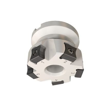 Picture of ISCAR F90LN D5.00-10-1.50-R-N11 Milling Cutter 90.0° 5.000 Diameter Face Mill 1.500 2.000 OAL 10 Flute
