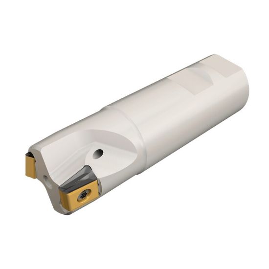 Picture of ISCAR T490 ELN D1.00-2-W1.00-13 Milling Cutter 90.0° 1.000 Diameter Weldon 1.000 4.000 OAL 2 Flute