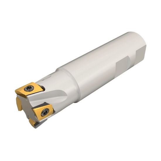 Picture of ISCAR T290 ELN D.75-03-W.75-10 Milling Cutter 90.0° 0.750 Diameter Weldon 0.750 3.500 OAL 3 Flute