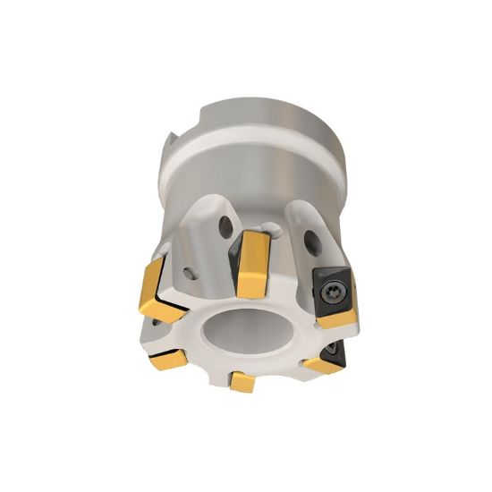 Picture of ISCAR H490 F90AX D2.50-8-1.0-09 Milling Cutter 90.0° 2.500 Diameter Face Mill 1.000 1.750 OAL 8 Flute