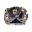 Picture of ISCAR T490 CAP-D50-36-2-20-13FT Milling Cutter 90.0°, Corn Cob 1.968 Diameter Iscar Cap 1.968 1.417 OAL 6 Flute