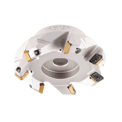 Picture of ISCAR HOF D5.00-08-1.50-R06 Milling Cutter 42.0° 5.000 Diameter Face Mill 1.500 2.020 OAL 8 Flute