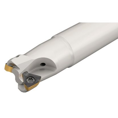 Picture of ISCAR HM390 ETC D1.25-5W1.25-07 Milling Cutter 90.0° 1.250 Diameter Weldon 1.250 4.250 OAL 5 Flute