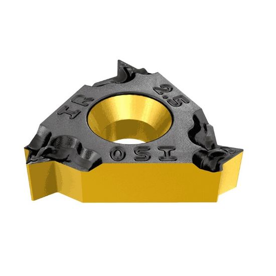 Picture of ISCAR 11IRB 1.25 ISO IC908 Threading Insert Metric 1.25MM TiAlN