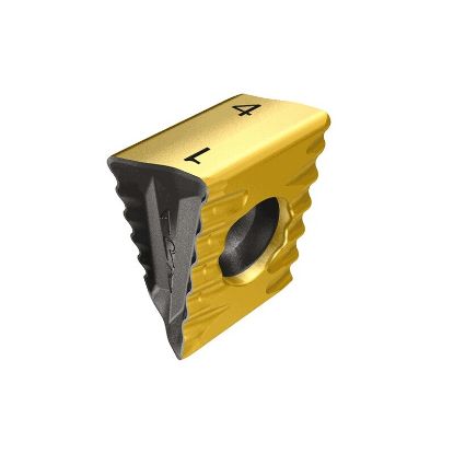 Picture of ISCAR T490LNMT1306PNR-RDPFW IC840 Milling Insert On Edge 0.031 Corner Radius AlTiN + TiAlSiN + TiSiN