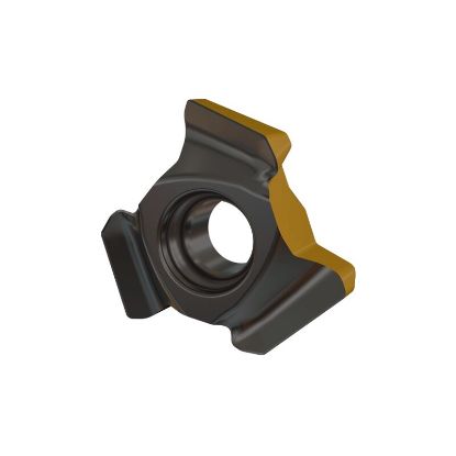 Picture of ISCAR TR45TXMT1004 IC830 Milling Insert Triangle 0.015 Corner Radius AlTiN + TiN