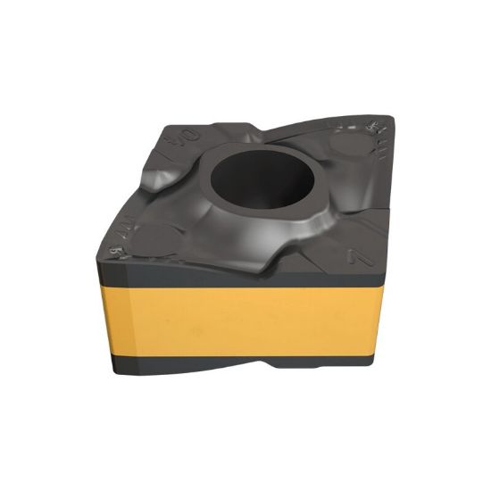 Picture of ISCAR CNMX341-M3MW IC830 Turning Insert 80.0° Carbide AlTiN + TiN 0.016 Corner Radius