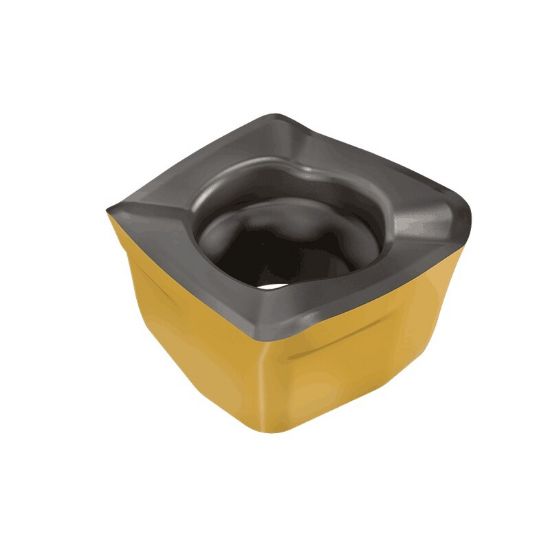 Picture of ISCAR SOMT040208PNR-FF IC830 Milling Insert Square 0.031 Corner Radius AlTiN + TiN