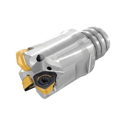 Picture of ISCAR FFT3 EFMD10/.39-2MMT06-03 Milling Cutter 0.394 Diameter Screw On T06 0.642 OAL 2 Flute