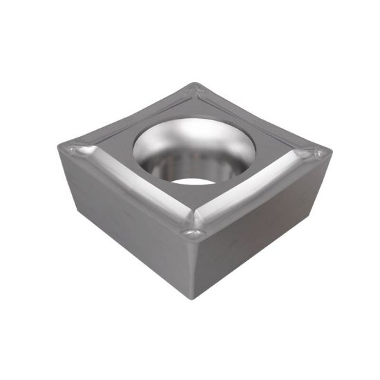 Picture of ISCAR SCMT432 SM IC807 Turning Insert Square Carbide TiAIN + TiN 0.031 Corner Radius