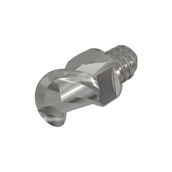 Picture of ISCAR MM EBA.312B20-2T05 IC08 DIA 5/16 SH T05 LOC 0.20 OAL 0.6700End Mill,Replacable Head Standard Flute High Helix Carbide Uncoated Single End Ball Nose MULTI-MASTER