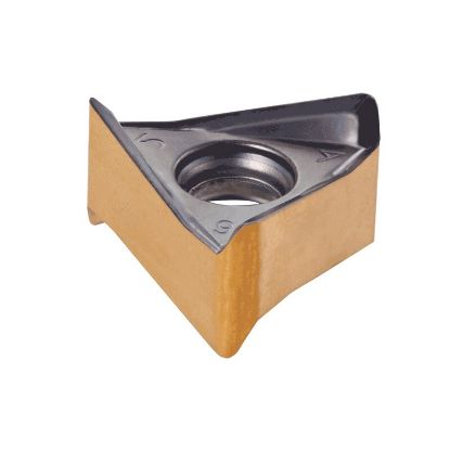 Picture of ISCAR H690TNKX100504PNTR IC330 Milling Insert Triangle 0.016 Corner Radius TiCN + TiN