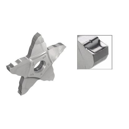 Picture of ISCAR PENTA 34L200PB-6D IC908 Cut Off Insert 0.004 Corner Radius 0.079 Wide TiAlN