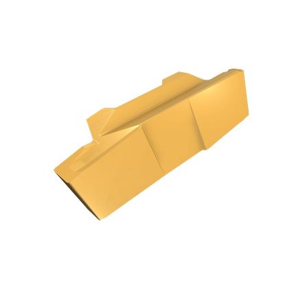 Picture of ISCAR GIP 1.00-0.00LX IC830 Grooving,Groove Turning Insert 0.039 Wide AlTiN + TiN