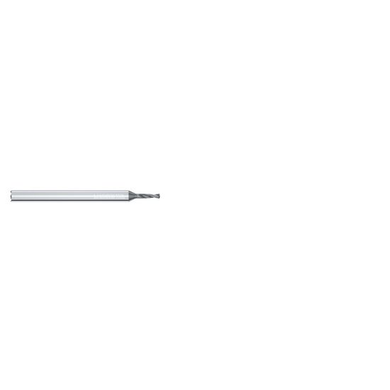 Picture of MIKRON 2.PFS.022.1 Pilot Drill Solid 140° 0.008 Diameter Cylindrical 0.118 1.574 OAL 2 Flute 3.0XD