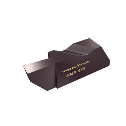 Picture of Tool-FLO FLGD-3094R GP3 Top Notch Grooving Insert TiN 0.094 Wide 0.005 Corner Radius