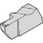 Picture of WIDIA/KENNAMETAL NGD2M200RK TN6025 Top Notch Grooving Insert TiAlN 0.007 Corner Radius 0.079 Wide