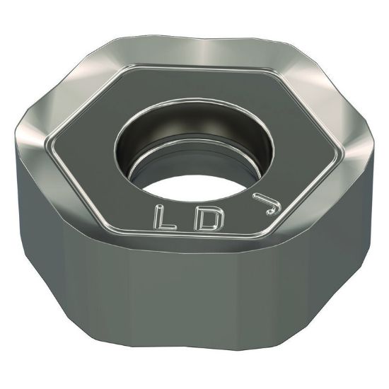 Picture of WIDIA/KENNAMETAL HNGJ0704ANFNLDJ THM-U Milling Insert Hexagon 0.046 Corner Radius
