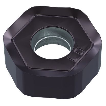 Picture of WIDIA/KENNAMETAL HNGJ0704ANENLD TN6505 Milling Insert Hexagon TiAIN + TiN 0.046 Corner Radius