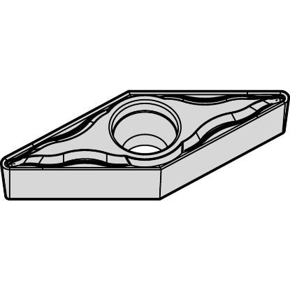 Picture of WIDIA/KENNAMETAL VBMT221FP WM25CT Insert 35.0° TTiN + TiCN + Al2O3 + TiOCN 0.016 Corner Radius