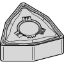 Picture of WIDIA/KENNAMETAL WNMG432FF WM25CT Insert Trigon TTiN + TiCN + Al2O3 + TiOCN 0.031 Corner Radius