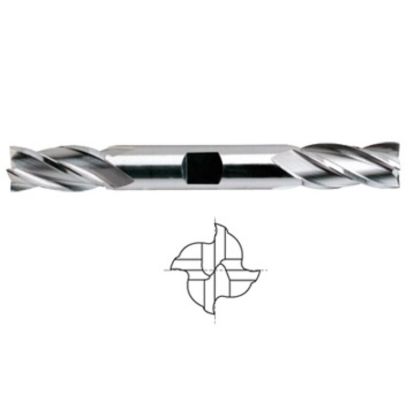 Picture of YG-1 13524PC DIA 3/4 SH 0.7500 LOC 1.6250 OAL 5.6250 End Mill Standard Flute Standard Helix Powder Metal TiCN Double End Square Sharp ASP