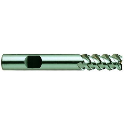 Picture of YG-1 20477 DIA 2 SH 1.2500 LOC 2.00 OAL 4.50 End Mill Standard Flute High Helix Cobalt Uncoated Single End Square Sharp General Purpose