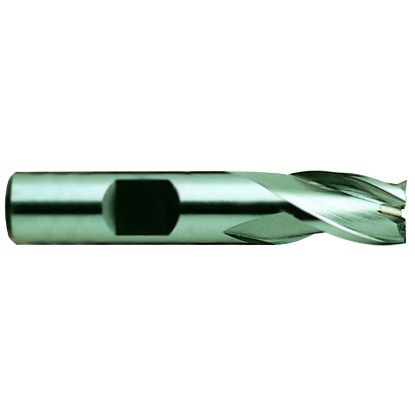 Picture of YG-1 22273CE DIA 3/16 SH 0.2500 LOC 0.2812 OAL 1.3430 End Mill Standard Flute Standard Helix Cobalt TiAlN Single End Square Sharp General Purpose