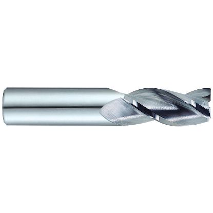 Picture of YG-1 56588TH DIA 7/16 SH 0.4375 LOC 1.00 OAL 2.7500 End Mill Standard Flute Standard Helix Carbide Hardslick Single End Corner Radius 0.0150 0.38MM - 0.0200 0.51MM Carbide End Mill