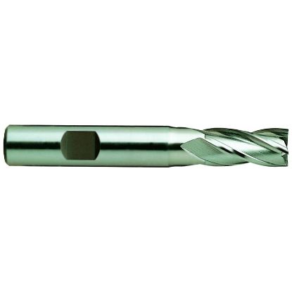 Picture of YG-1 E9985020TF DIA 5/16 SH 0.3750 LOC 0.7500 OAL 2.50 End Mill Standard Flute Standard Helix Powder Metal TiAlN Single End Square Sharp Tank-Power End Mill