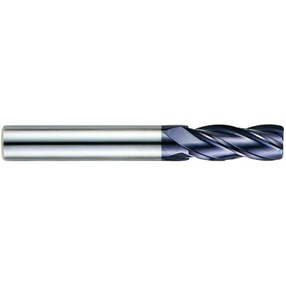 Picture of YG-1 EM819909 DIA 12MM SH 0.4724 LOC 1.1811 OAL 3.5433 End Mill Standard Flute Standard Helix Carbide TiAlN Single End Corner Radius 0.0591 1.50MM X-Power