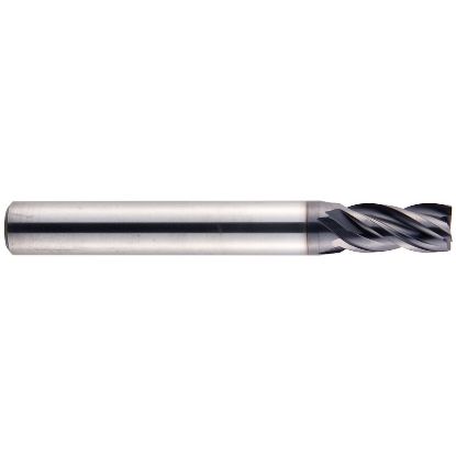 Picture of YG-1 EMC75010 DIA 5/32 SH 0.1875 LOC 0.1875 OAL 2.00 End Mill Standard Flute Variable Helix Carbide TiAlN Single End Square Sharp V7 Mill