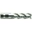 Picture of YG-1 EP11163C DIA 1-1/4 SH 1.2500 LOC 3.00 OAL 5.50 End Mill Standard Flute Standard Helix Powder Metal TiCN Single End Corner Radius 0.1200 3.05MM ASP
