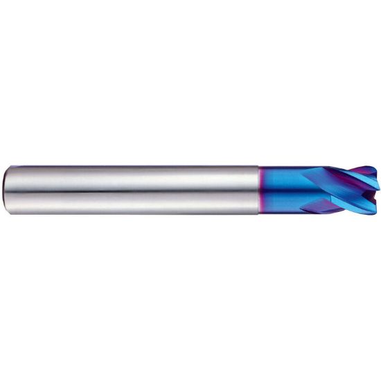 Picture of YG-1 G8A37120 DIA 12MM SH 0.4724 LOC 0.5906 OAL 2.9528 End Mill Standard Flute Standard Helix Carbide TiAlN Single End Corner Radius 0.0118 0.30MM X-5070 End Mill