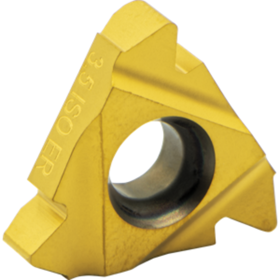 Picture of CARMEX 16ER35ISOMXC Threading Insert 3.50MM Metric External Right TiCN + TiN ISO 16