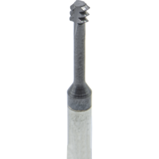 Picture of CARMEX MTS03025C10 32 UN Thread Mill 0.10 Dia 32.00TPI 0.41 Neck 1.50 OAL 3 Flute 3xD1 Internal AlTiN